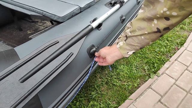 Колёса для лодки на навесной транец