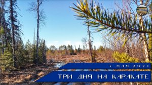 Три дня на каракате по болотам. Часть первая. 03.05.2021.
