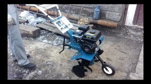 Запуск культиватора Hyundai T 800