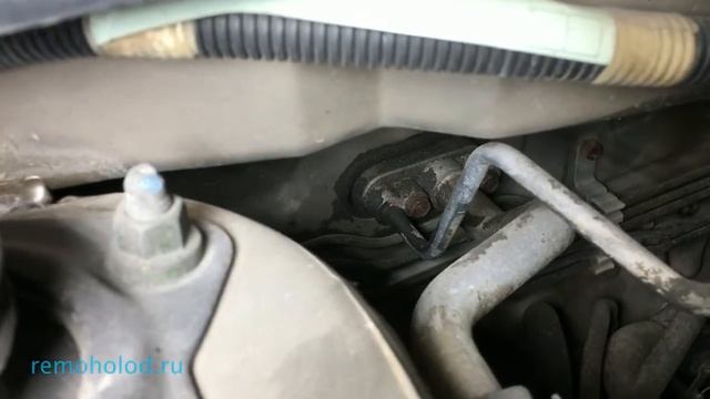 Хонда HRV. диагностика кондиционера