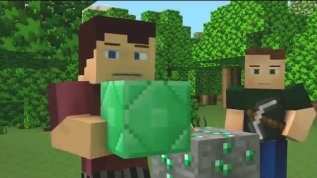 Minecraft Спанч Боб Анимация смотреть онлайн