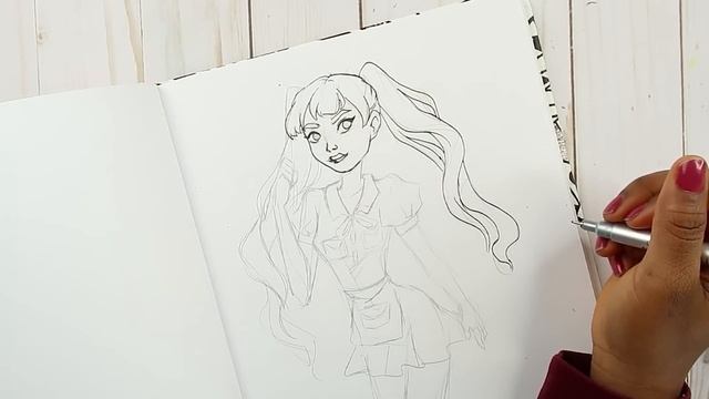 Drawing My Followers Art in My STYLE - with the ohuhu 72 set brush markers смотреть онлайн