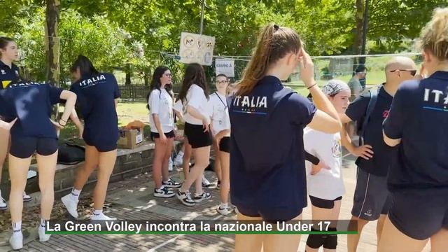 La Green Volley incontra la nazional Under 17 смотреть онлайн