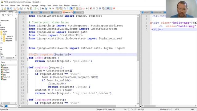 Python Basics Tutorial How to Restrict Access With Django Login Required Decorator Function смотреть онлайн
