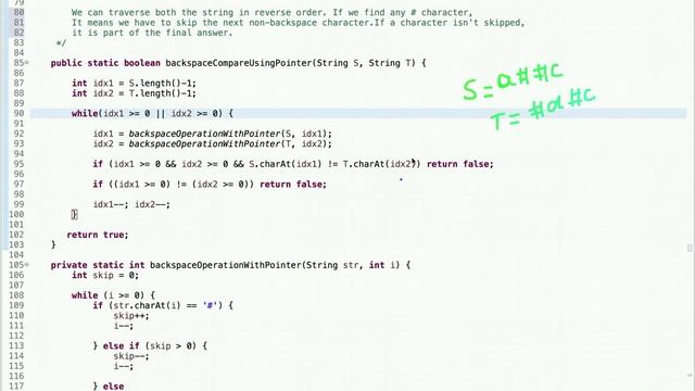 Backspace String Compare Java Code | LeetCode 844 | Programming Tutorials смотреть онлайн
