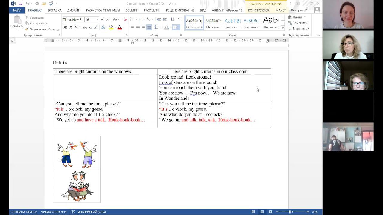 Юнит 14 изменения