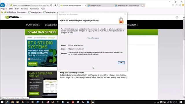 Java não funciona no Internet Explorer como resolver смотреть онлайн