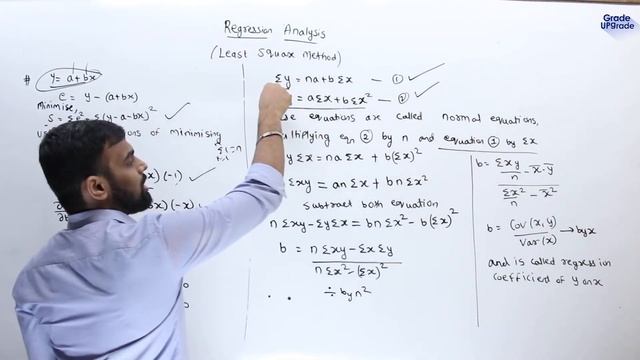 Regression Analysis | Least Square Method - Proof | 12th Math | Bcom | Engineering Maths |[Lec 2] смотреть онлайн