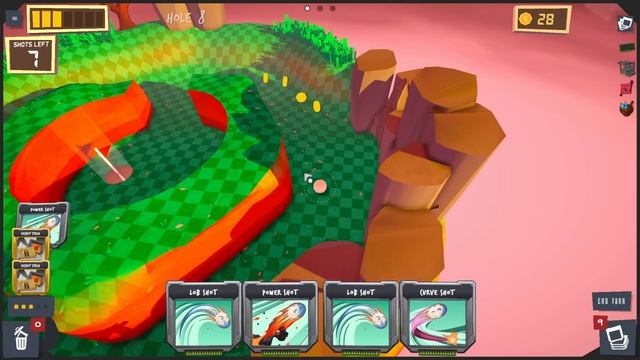 Roguelike Deckbuilder MINI GOLF!! | Let's Try: Golfie 1.0 смотреть онлайн