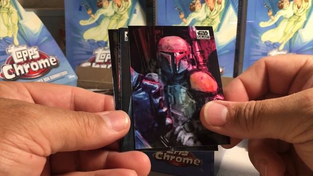 2022 Topps Star Wars Cards Opening Series #1 - Hobby Box #7 of 2021 Chrome Galaxy смотреть онлайн