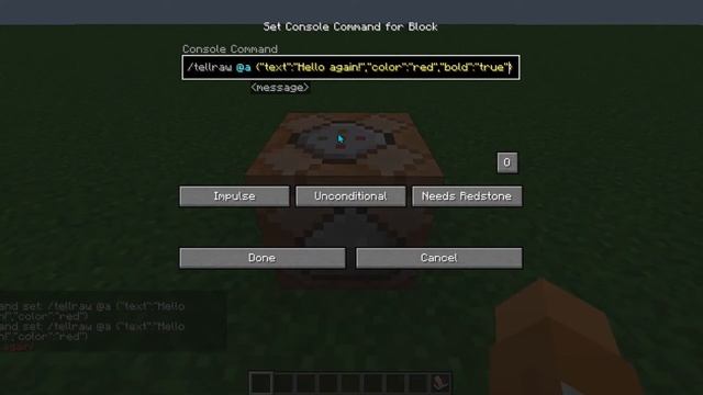 How to use the /tellraw command in Mincraft 1.16-19! смотреть онлайн