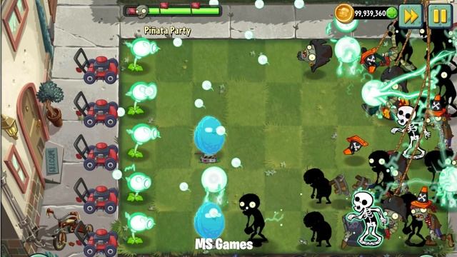 PvZ 2 9.2.1 Heath Seeker and Puffball Vs All Gargantuar Zombie - Vasebreaker Minigame смотреть онлайн