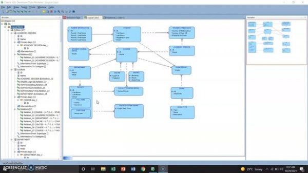 Using Oracle SQL Developer Data Modeler to Build ERD Practices