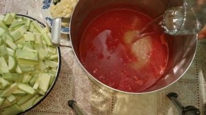 Лечо из кабачков на зиму