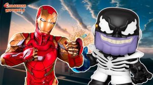 ТАНОС - ВЕНОМ FUNKO POP ПРОТИВ ЖЕЛЕЗНОГО ЧЕЛОВЕКА