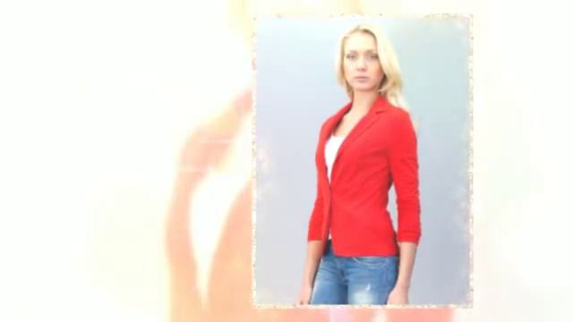 С чем носить красный пиджак? смотреть онлайн