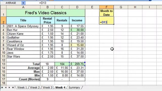 Microsoft Excel Tutorial for Beginners #32 - Worksheets Pt.2 - Calculations смотреть онлайн