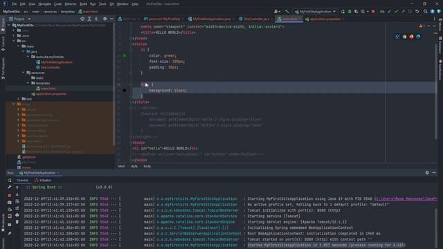 JAVA СОЗДАНИЕ САЙТА С 0 смотреть онлайн