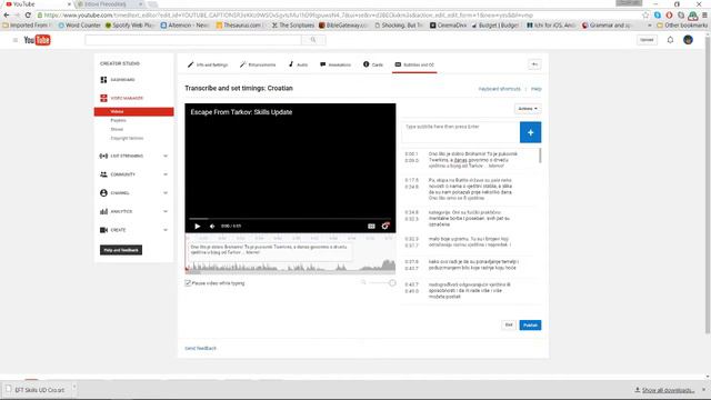 How To Add Subtitles To YouTube Videos 2016! (Faster) смотреть онлайн