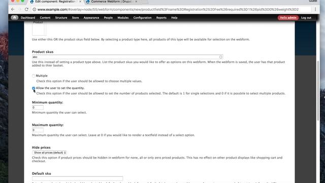 Drupal Commerce Webform смотреть онлайн