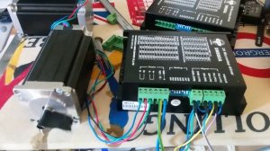Nema23 23HS9430 6.8mH 3.0A per phase DMA860a driver 1/16 3000 and 4000 rpm