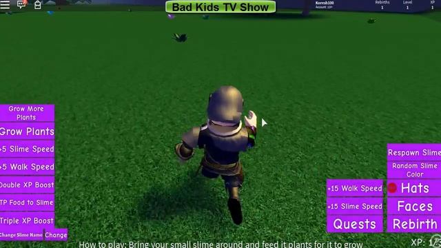 Дело в Шляпе веселые детские игры Мульт герой Роблокс Slime Simulator Roblox смотреть онлайн