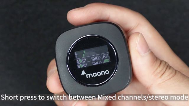 Maono Tutorial - User Guide for MAONO WM821 Dual Charging Wireless Microphone System смотреть онлайн