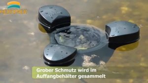 Плавающий скиммер-фильтр для пруда Heissner