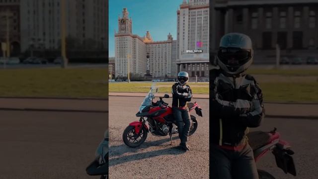 Alma Mater and Phoenix from the ashes?#MSU #МГУ #москва #honda #motorcycle #nc700x #мотосезон2023 смотреть онлайн
