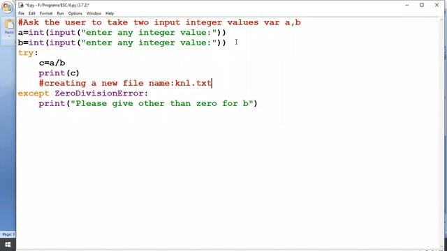 File with exception handling смотреть онлайн