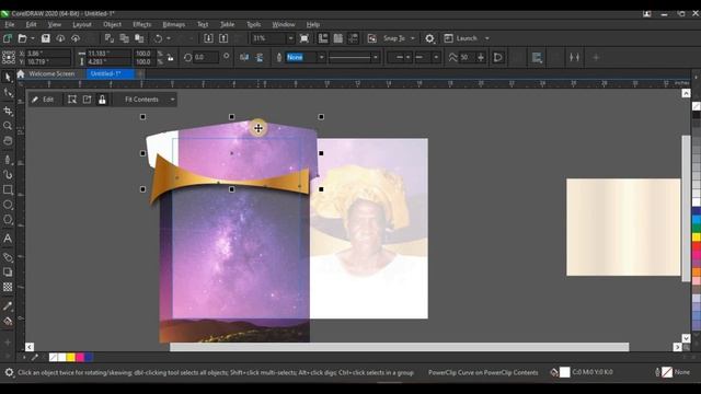 HOW TO DESIGN A FUNERAL/OBITUARY PROGRAM COVER | COREL DRAW 2020 TUTORIAL | DESIGN TUESDAY смотреть онлайн