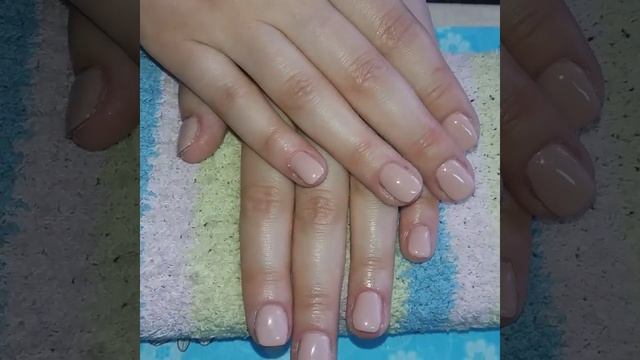 Маникюр гель беж нежный маникюр смотреть онлайн