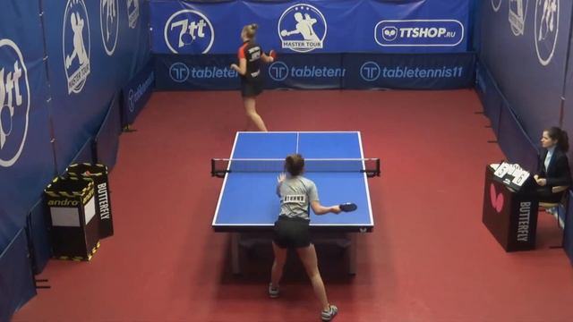 Настольный теннис матч 051120 8 18:30 Иткина Анастасия Зиберова Анастасия смотреть онлайн