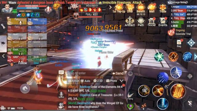 Perfect World Mobile - FrostFall 69 (Heaven Mage) смотреть онлайн