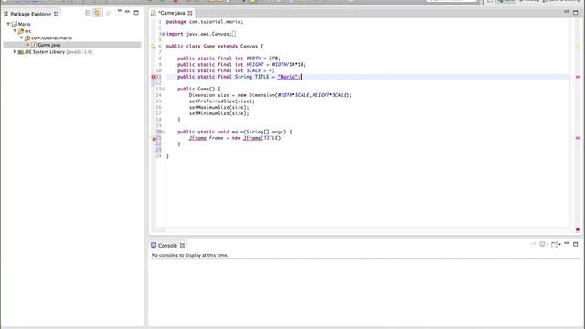 "Java Programming Tutorial" | "Super Mario Game" #4 | Window смотреть онлайн