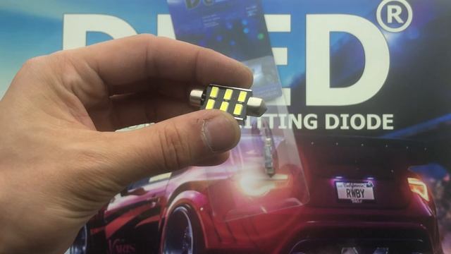 Автолампа светодиодная C5W FEST 39мм SV8,5 - 6 SMD 5630 (с обманкой) Black смотреть онлайн