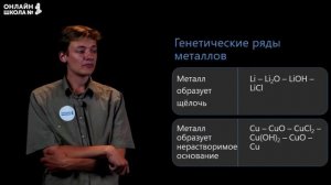 Генетическая связь неорганических веществ. Видеоурок 23. Химия 8 класс