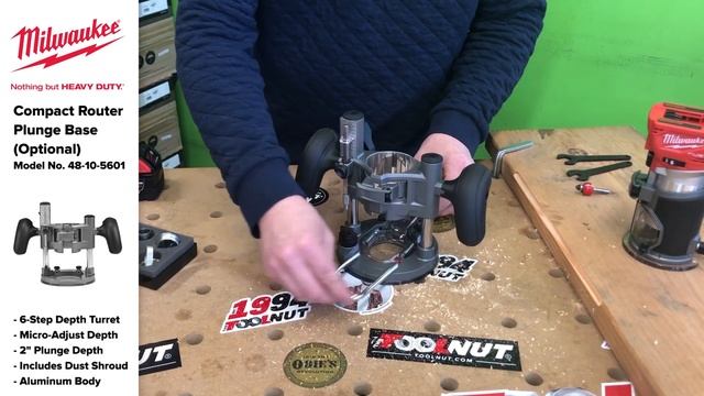 [REVIEW] Milwaukee M18 FUEL Brushless Compact Router 2723-20