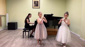 В.А.Моцарт Менуэт из оперы Дон Жуан Дуэт блокфлейт