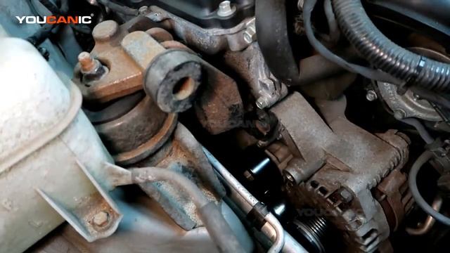 2010-2014 2.4L Hyundai Sonata Serpentine Belt And Tensioner Pulley Replacement