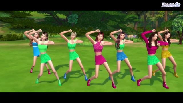 NMIXX - "DICE" Choreography Video | The Sims 4 смотреть онлайн