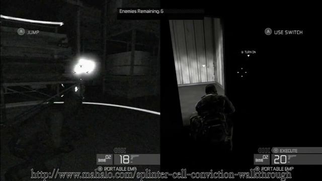 Splinter Cell Conviction Co-op Walkthrough Insurgency Pack - Lumber Mill - Hunter смотреть онлайн