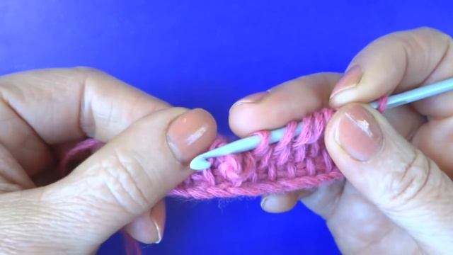 Горошина Вязание крючком Tunisisan crochet stitches 55 смотреть онлайн