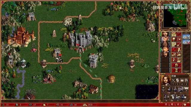 英雄无敌港口1v5（下）【教科书般机动防御拖死敌主力】 смотреть онлайн