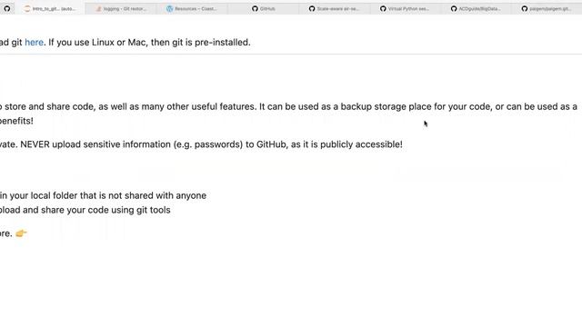 Intro to git and GitHub - COESSING 2022 смотреть онлайн