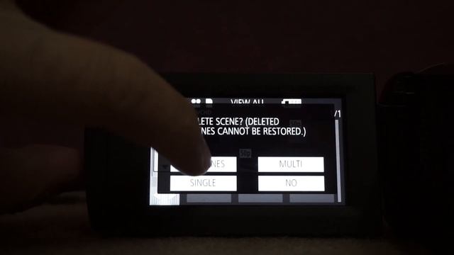 How to delete All Clips from the Memory card (Panasonic HC-V270) смотреть онлайн