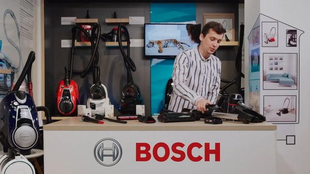 Обзор пылесоса Bosch Unlimited 7 смотреть онлайн
