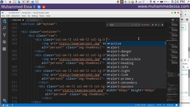 30 Bootstrap 4 layout div col row смотреть онлайн
