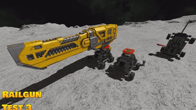 Warfare 2 new weapons recoil test - Space engineers смотреть онлайн