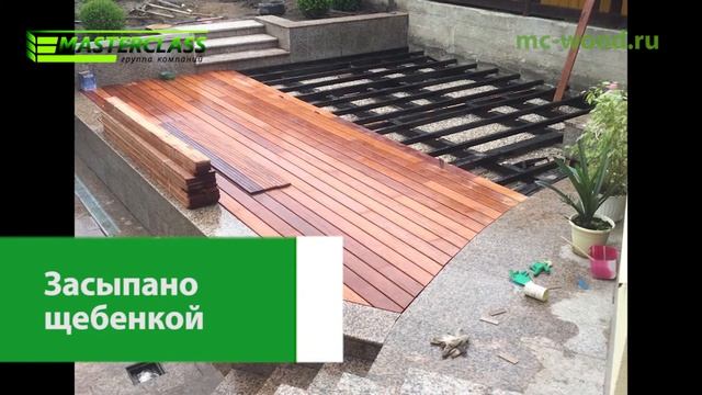 Террасный настил на неподготовленное основание смотреть онлайн